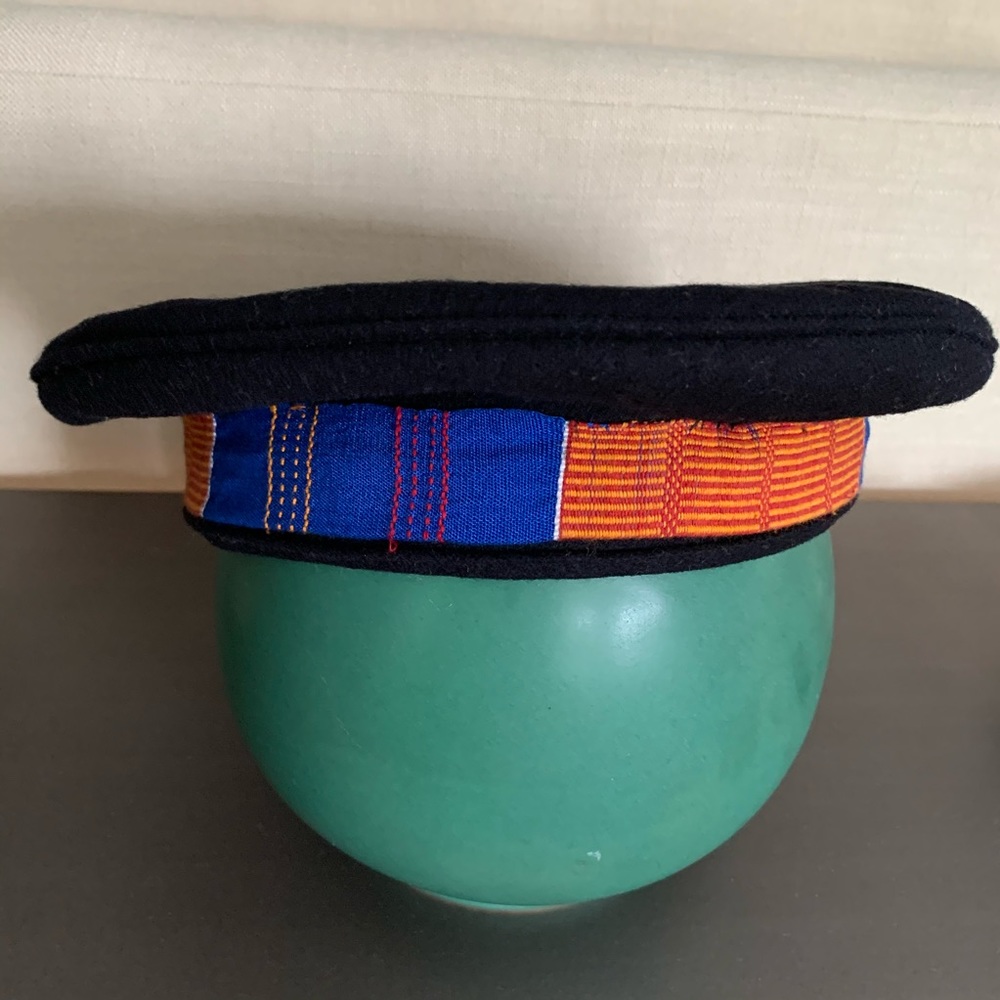 Vintage Wool Sailors Cap | Navy Blue | Size 6 7/8